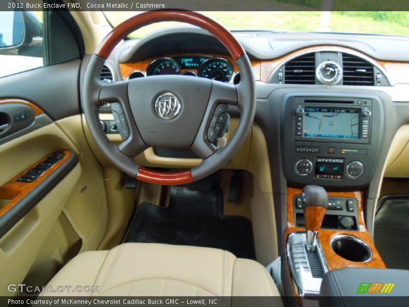 Dashboard of 2012 Enclave FWD