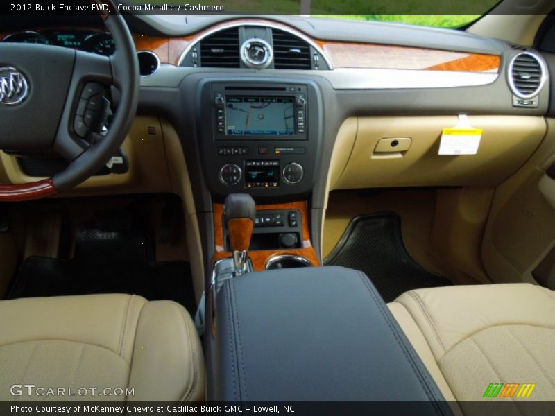 Dashboard of 2012 Enclave FWD