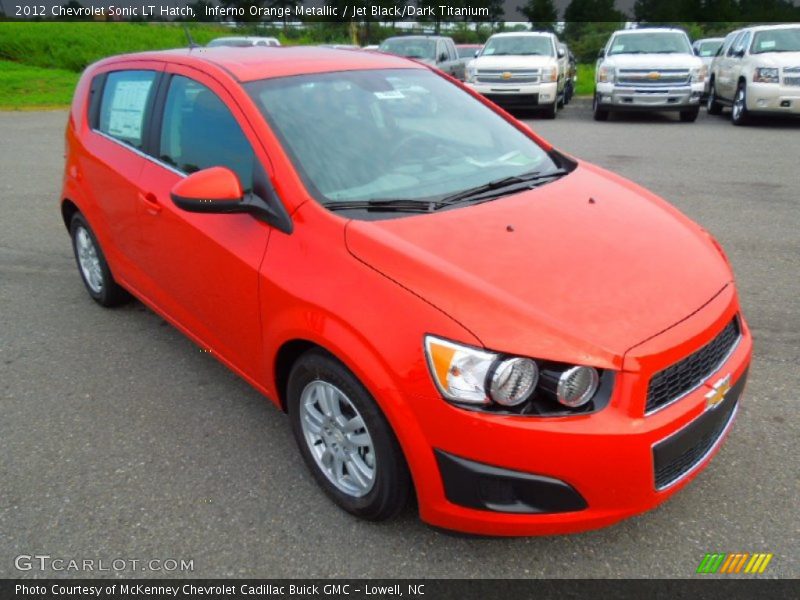 Front 3/4 View of 2012 Sonic LT Hatch