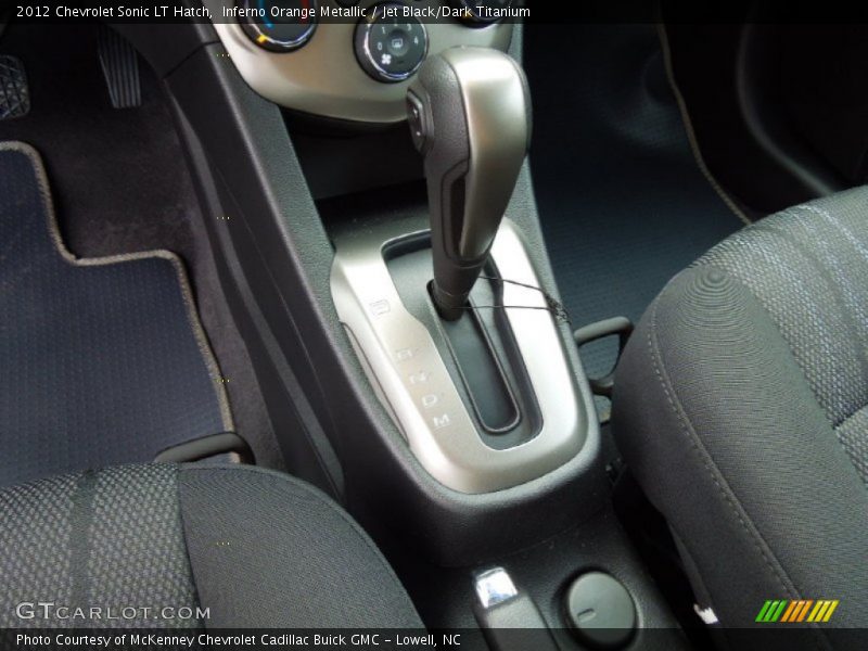  2012 Sonic LT Hatch 6 Speed Automatic Shifter