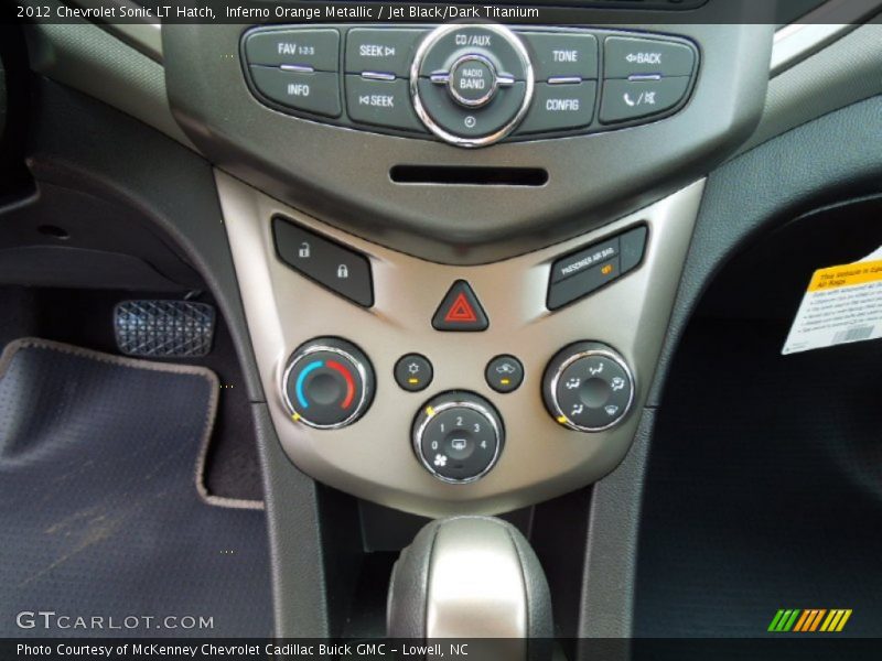 Controls of 2012 Sonic LT Hatch