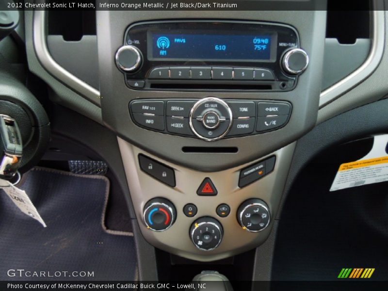 Controls of 2012 Sonic LT Hatch