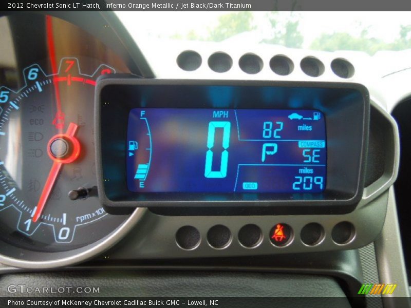  2012 Sonic LT Hatch LT Hatch Gauges