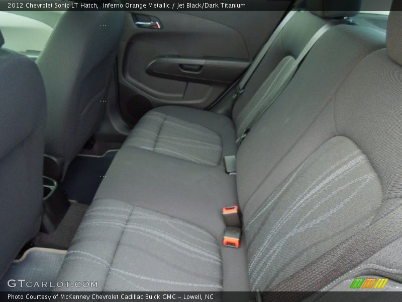 Rear Seat of 2012 Sonic LT Hatch