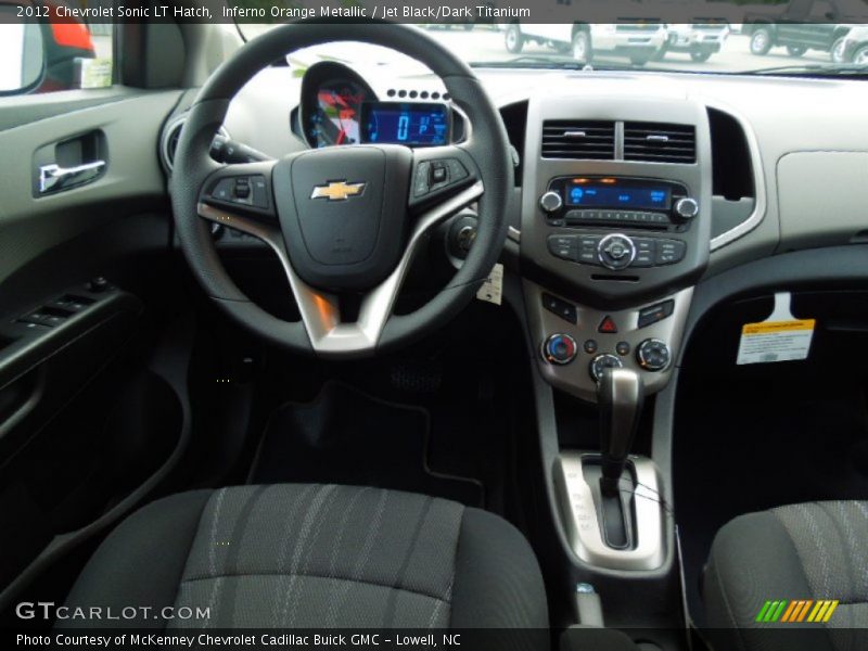 Dashboard of 2012 Sonic LT Hatch
