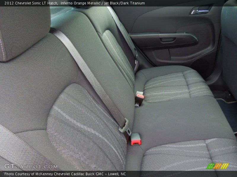 Rear Seat of 2012 Sonic LT Hatch
