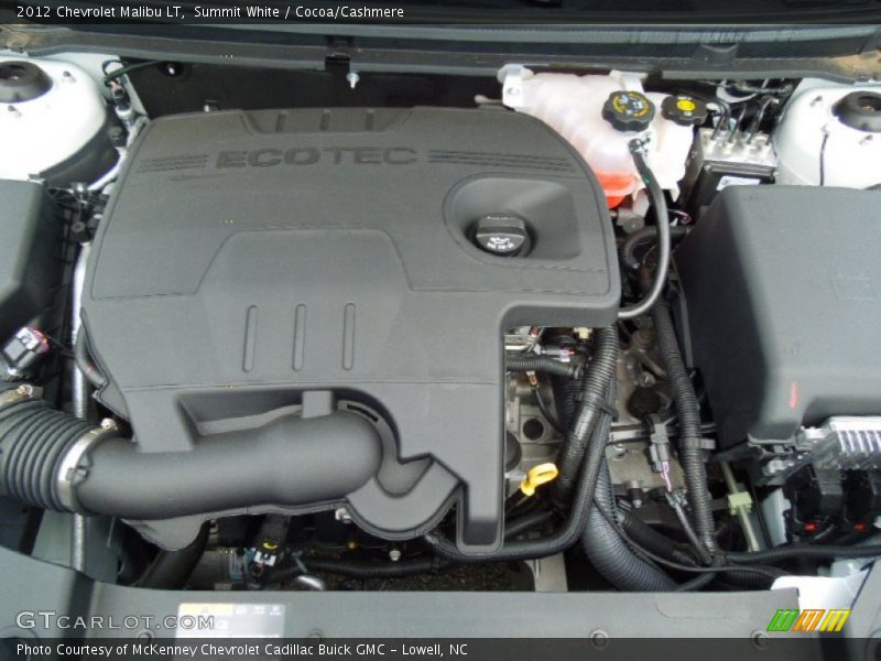 Summit White / Cocoa/Cashmere 2012 Chevrolet Malibu LT
