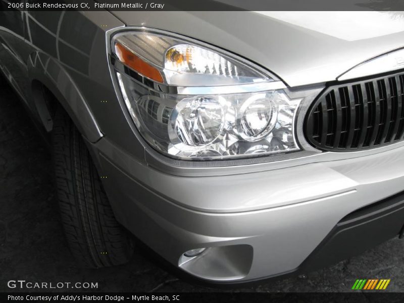 Platinum Metallic / Gray 2006 Buick Rendezvous CX