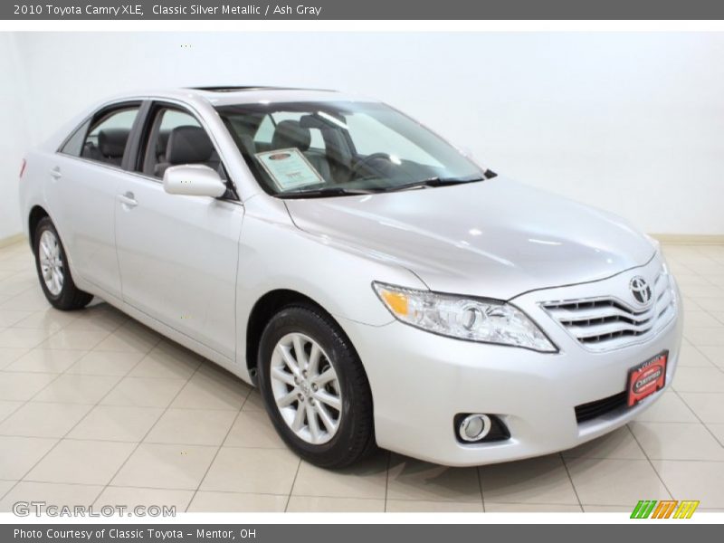 Classic Silver Metallic / Ash Gray 2010 Toyota Camry XLE
