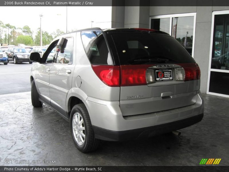 Platinum Metallic / Gray 2006 Buick Rendezvous CX