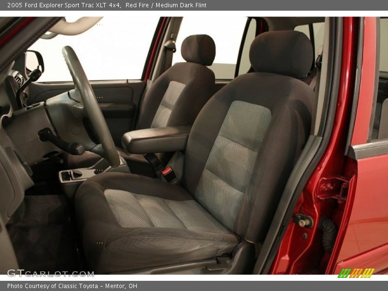 Red Fire / Medium Dark Flint 2005 Ford Explorer Sport Trac XLT 4x4