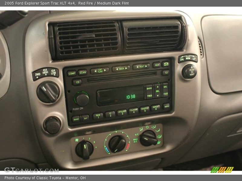 Red Fire / Medium Dark Flint 2005 Ford Explorer Sport Trac XLT 4x4