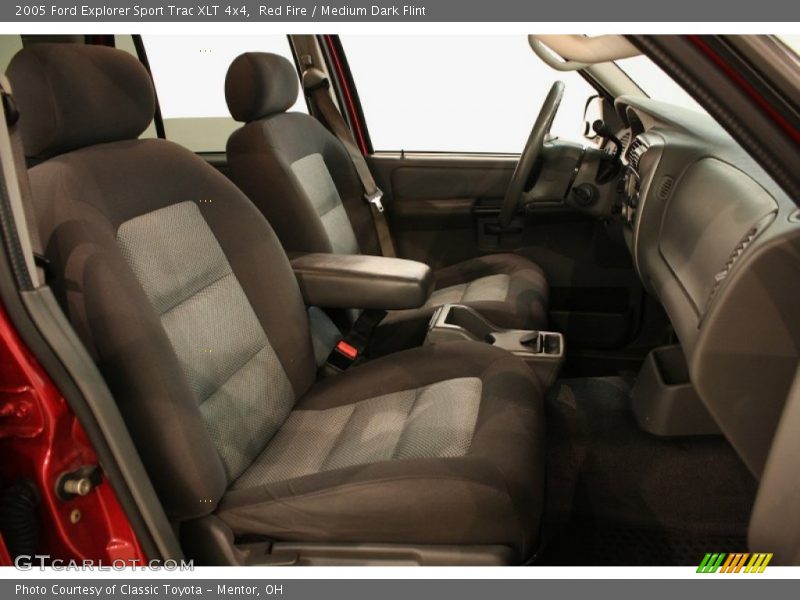 Red Fire / Medium Dark Flint 2005 Ford Explorer Sport Trac XLT 4x4