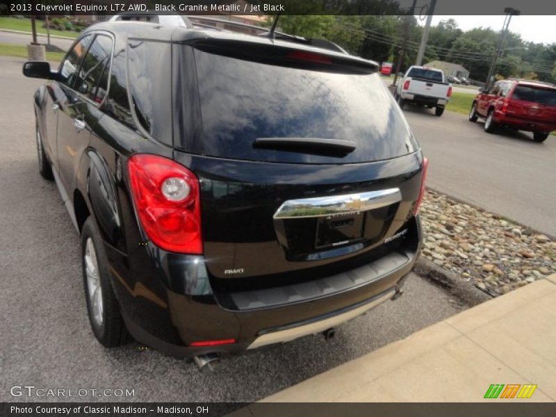 Black Granite Metallic / Jet Black 2013 Chevrolet Equinox LTZ AWD