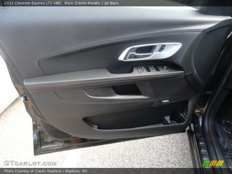 Black Granite Metallic / Jet Black 2013 Chevrolet Equinox LTZ AWD