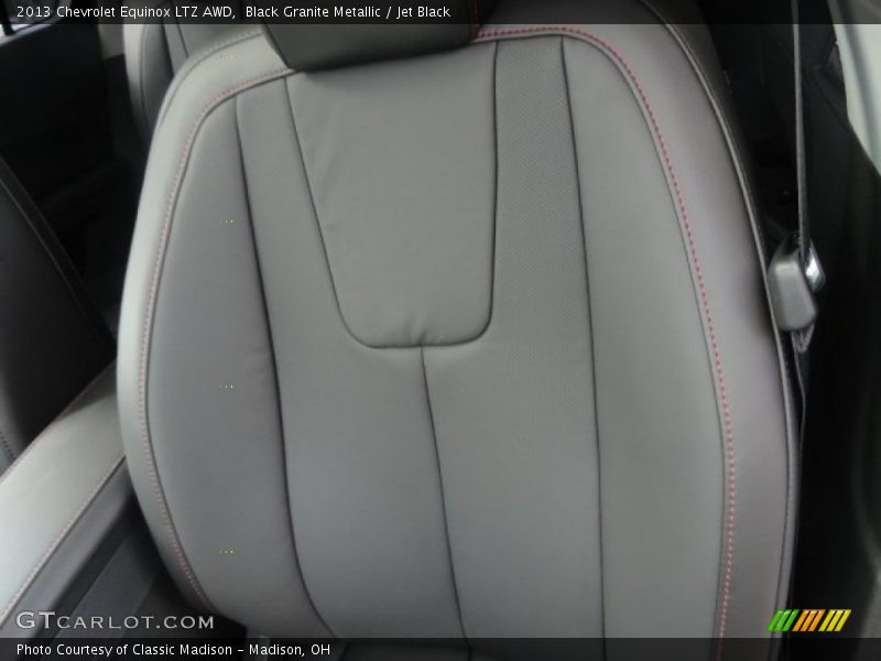 Black Granite Metallic / Jet Black 2013 Chevrolet Equinox LTZ AWD
