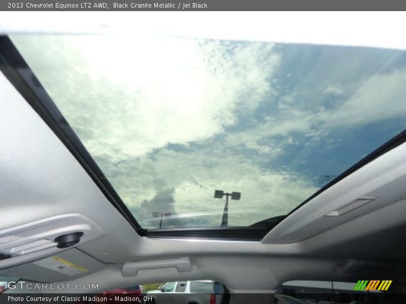 Sunroof of 2013 Equinox LTZ AWD