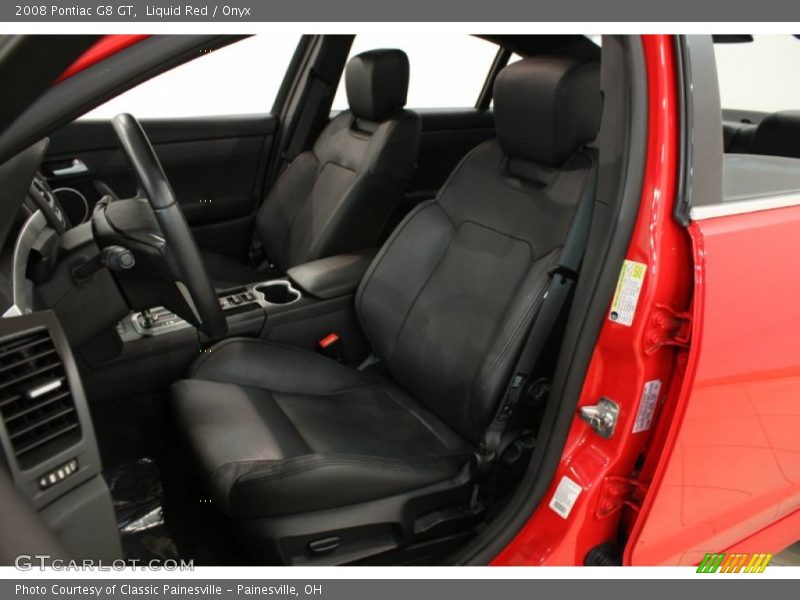 Front Seat of 2008 G8 GT