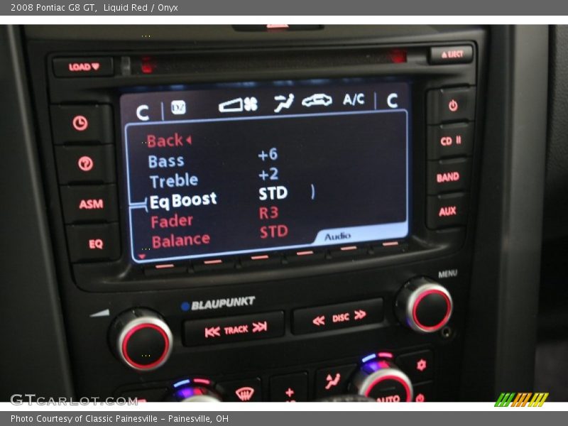 Audio System of 2008 G8 GT