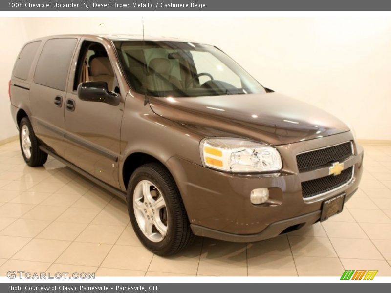 Desert Brown Metallic / Cashmere Beige 2008 Chevrolet Uplander LS