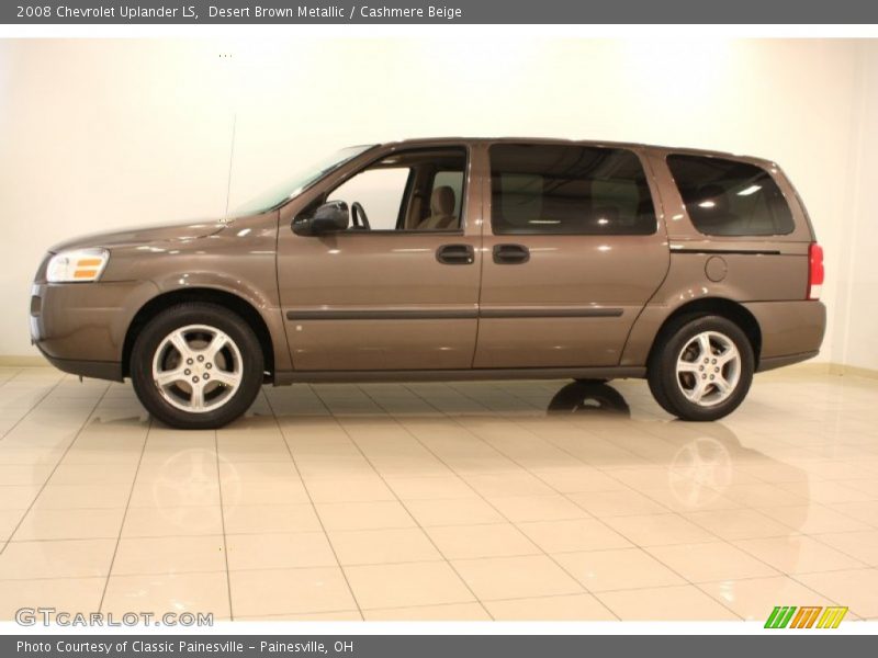 Desert Brown Metallic / Cashmere Beige 2008 Chevrolet Uplander LS