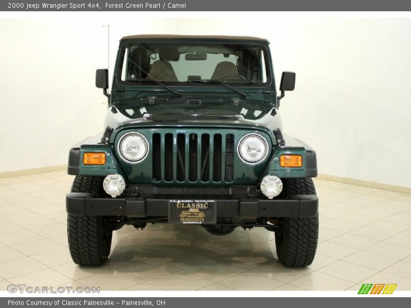 Forest Green Pearl / Camel 2000 Jeep Wrangler Sport 4x4