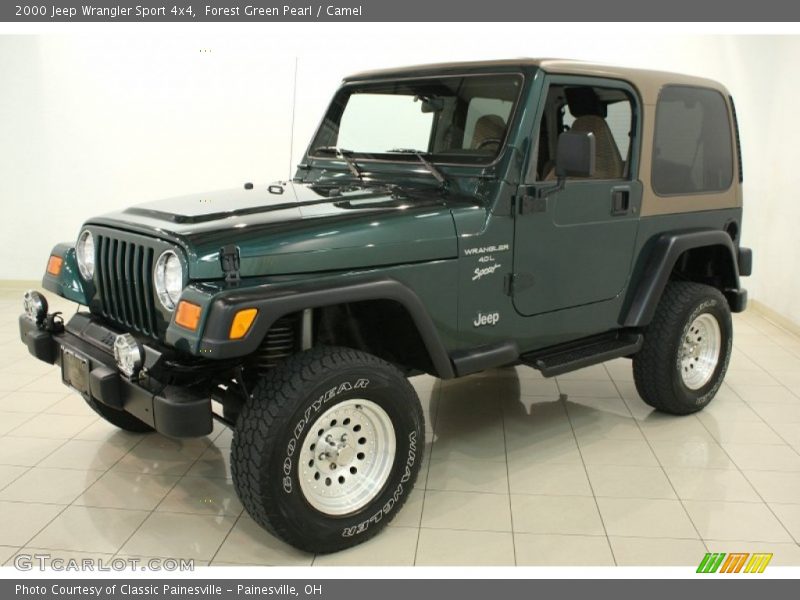 Front 3/4 View of 2000 Wrangler Sport 4x4