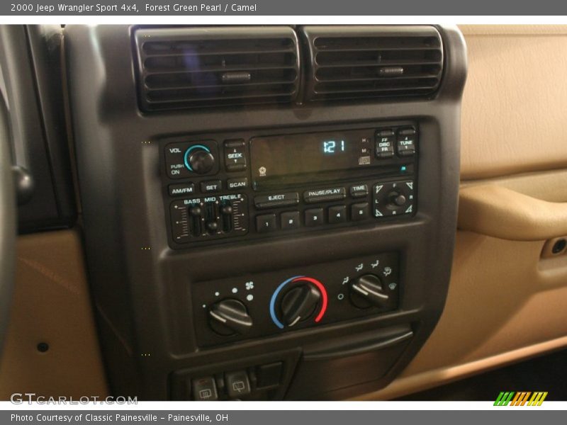 Controls of 2000 Wrangler Sport 4x4