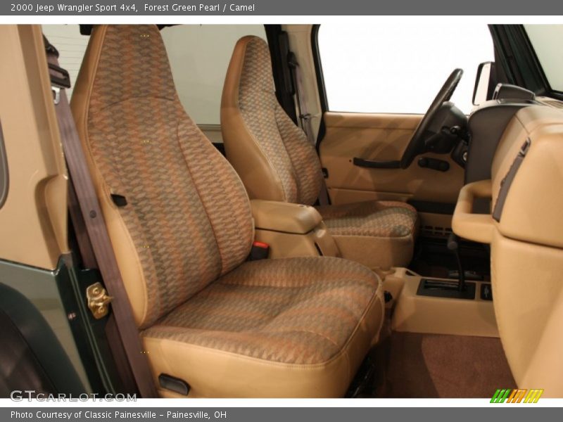 Front Seat of 2000 Wrangler Sport 4x4