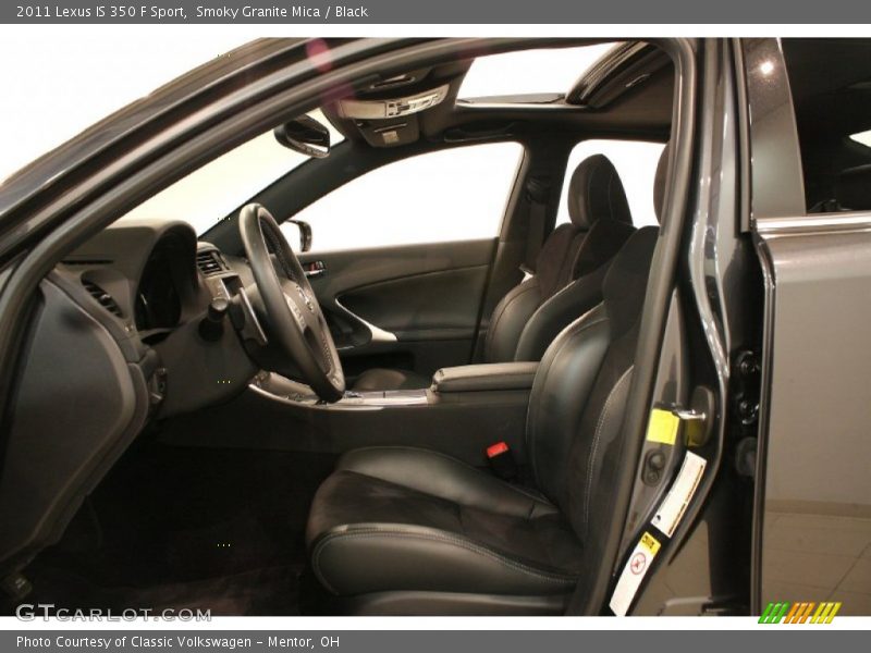  2011 IS 350 F Sport Black Interior