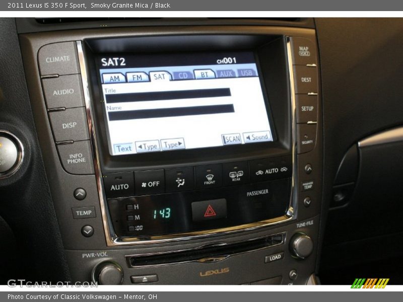 Audio System of 2011 IS 350 F Sport