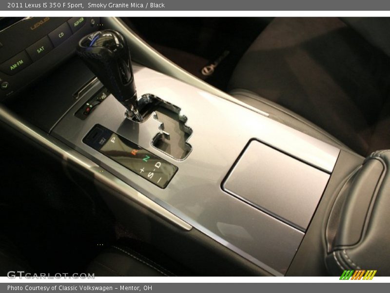  2011 IS 350 F Sport 6 Speed ECT-i Automatic Shifter
