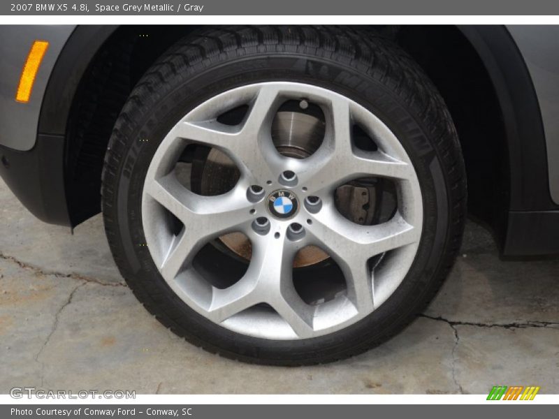 Space Grey Metallic / Gray 2007 BMW X5 4.8i