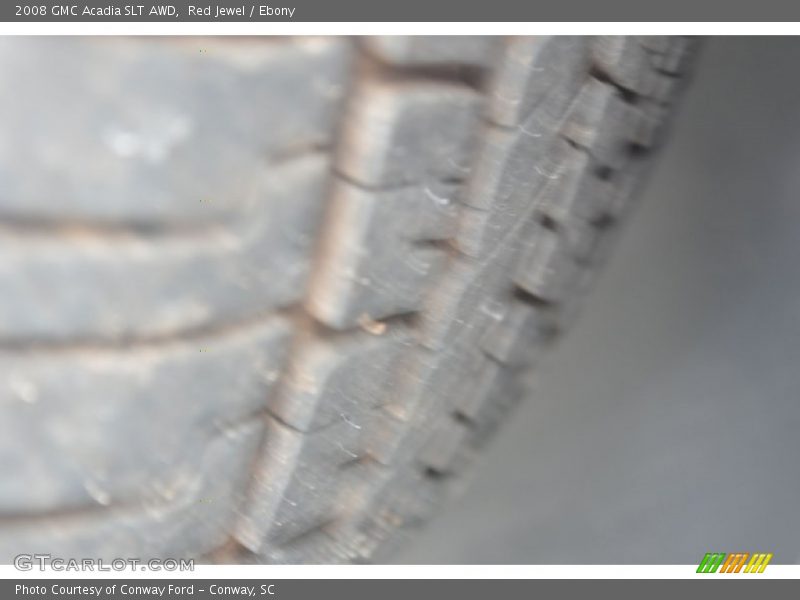 Red Jewel / Ebony 2008 GMC Acadia SLT AWD