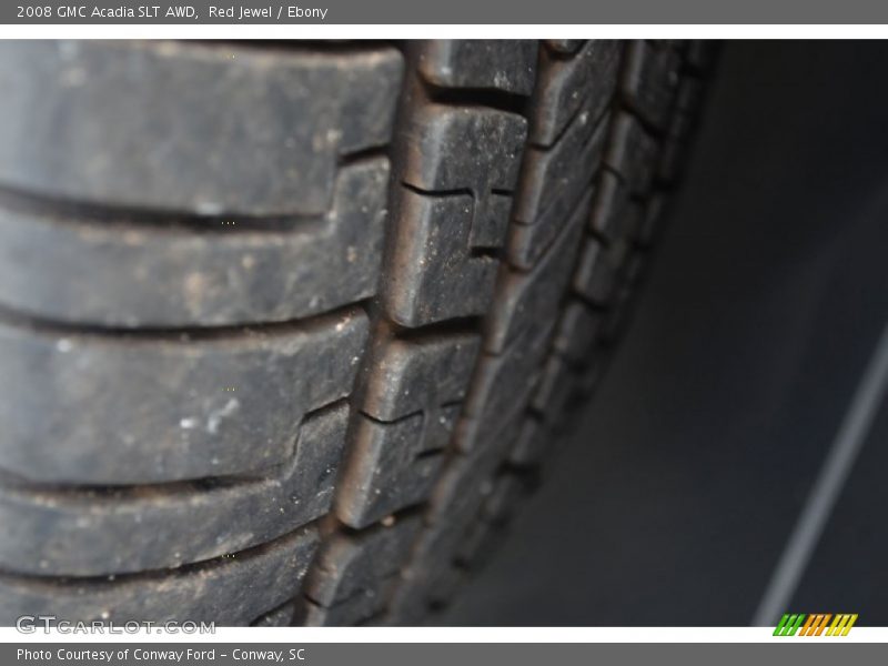 Red Jewel / Ebony 2008 GMC Acadia SLT AWD
