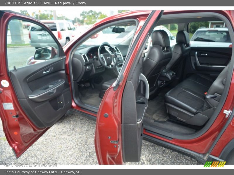 Red Jewel / Ebony 2008 GMC Acadia SLT AWD