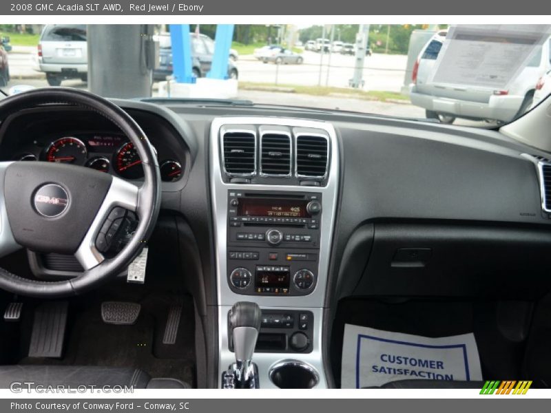Red Jewel / Ebony 2008 GMC Acadia SLT AWD