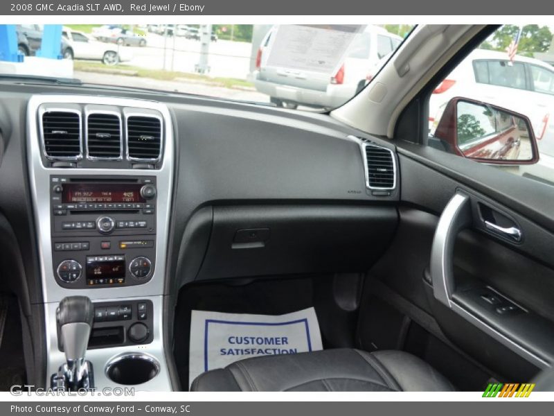 Red Jewel / Ebony 2008 GMC Acadia SLT AWD
