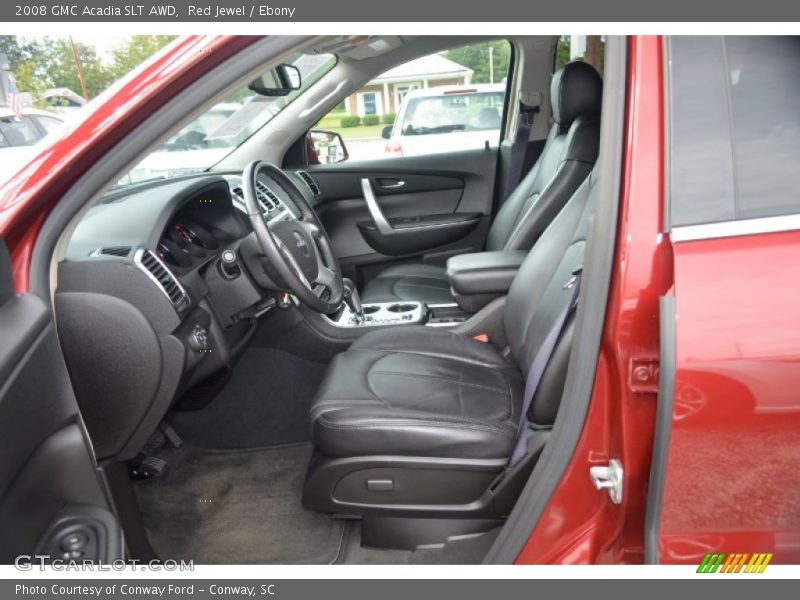 Red Jewel / Ebony 2008 GMC Acadia SLT AWD