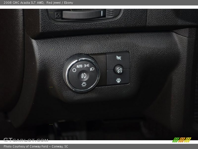 Red Jewel / Ebony 2008 GMC Acadia SLT AWD