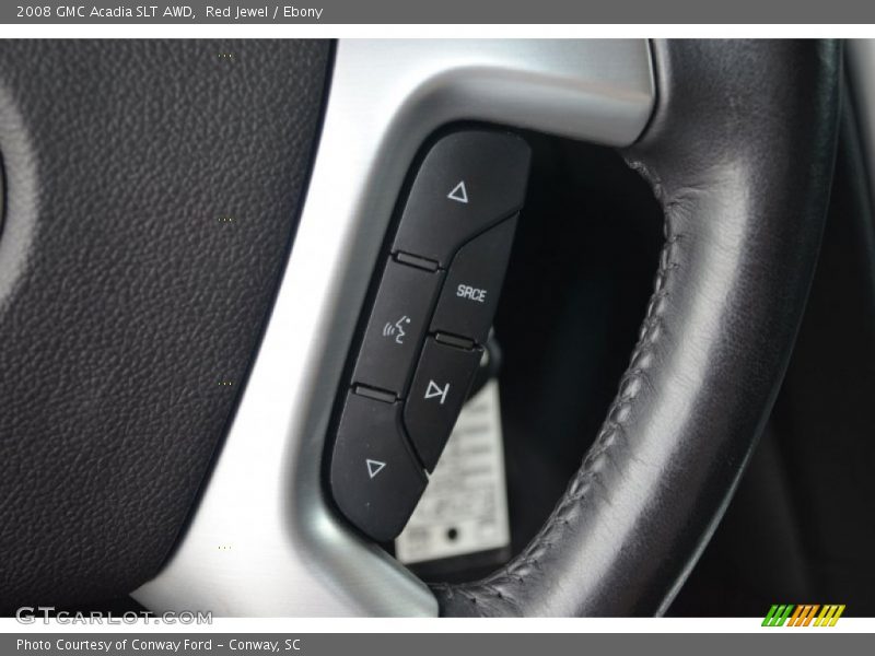 Red Jewel / Ebony 2008 GMC Acadia SLT AWD