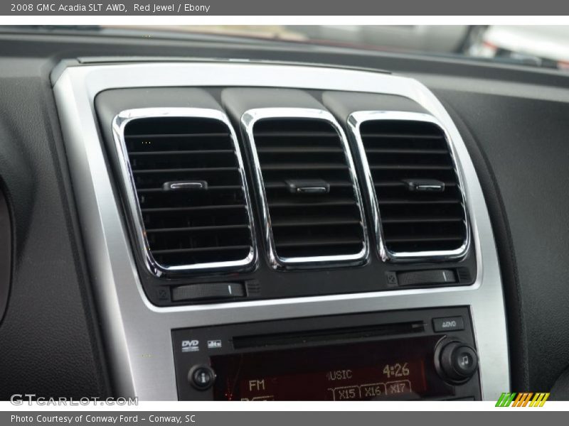 Red Jewel / Ebony 2008 GMC Acadia SLT AWD