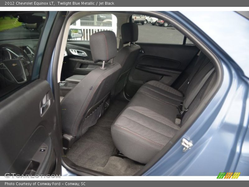 Twilight Blue Metallic / Jet Black 2012 Chevrolet Equinox LT