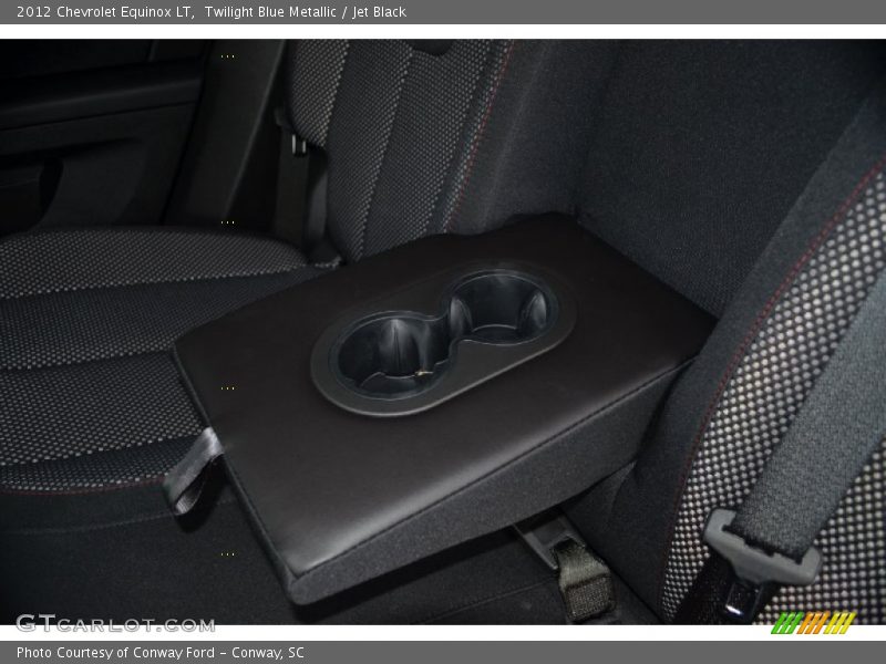 Twilight Blue Metallic / Jet Black 2012 Chevrolet Equinox LT