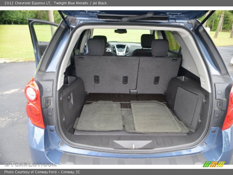 Twilight Blue Metallic / Jet Black 2012 Chevrolet Equinox LT