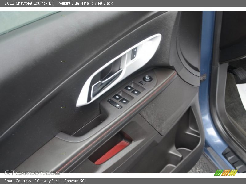 Twilight Blue Metallic / Jet Black 2012 Chevrolet Equinox LT