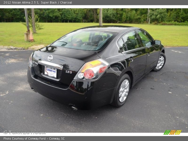 Super Black / Charcoal 2012 Nissan Altima 2.5 S