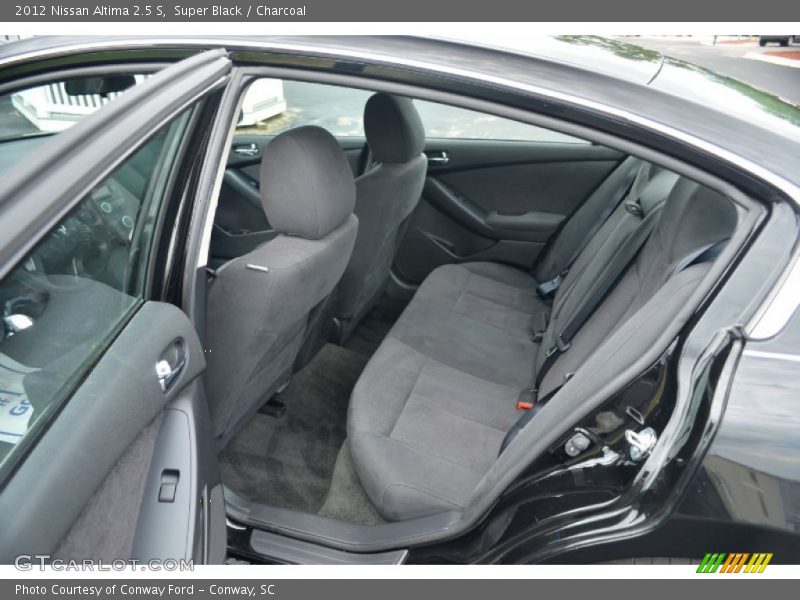Super Black / Charcoal 2012 Nissan Altima 2.5 S