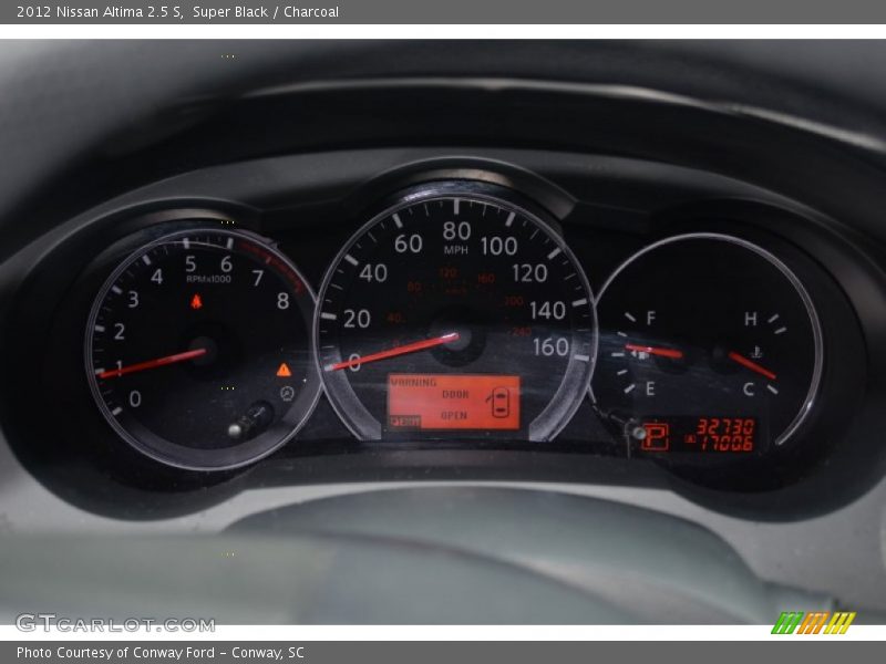 Super Black / Charcoal 2012 Nissan Altima 2.5 S