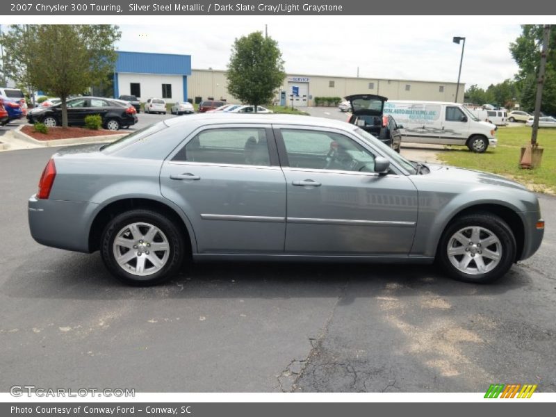 Silver Steel Metallic / Dark Slate Gray/Light Graystone 2007 Chrysler 300 Touring